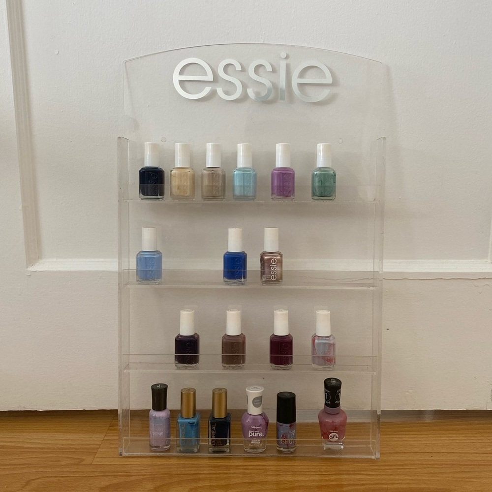 Nail Rack and Nail Polishes
